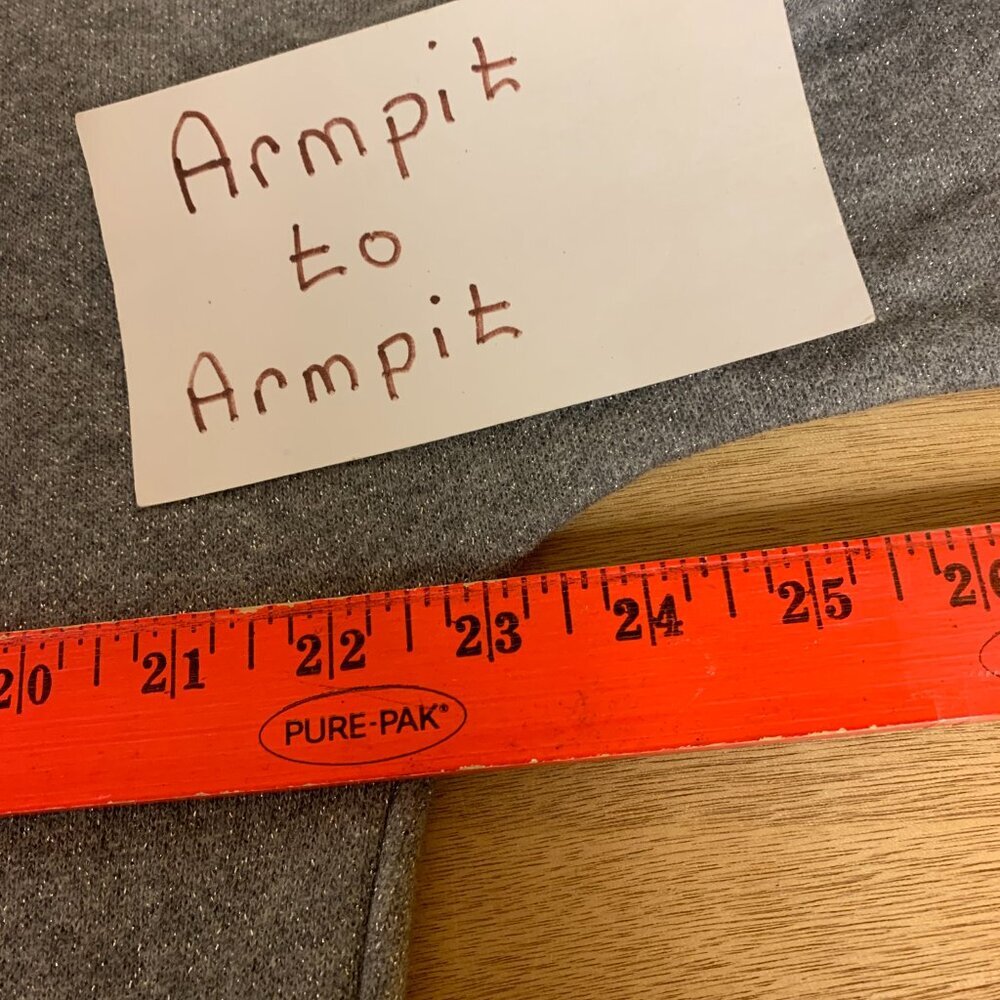 Aerie  tunic pullover grey metallic activewear loungewear activewear SZ XL - Picture 8 of 10